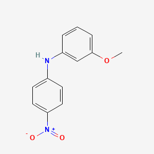 3-methoxy-N-(4-nitrophenyl)aniline