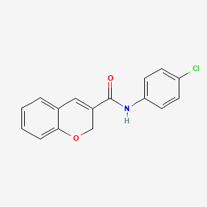 N-(4-chlorophenyl)-2H-chromene-3-carboxamide