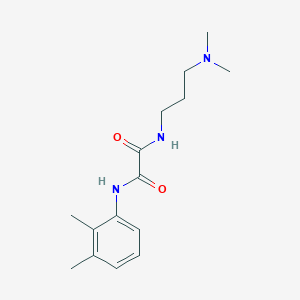 molecular formula C15H23N3O2 B2508811 N-[3-(dimethylamino)propyl]-N'-(2,3-dimethylphenyl)oxamide CAS No. 898374-49-7