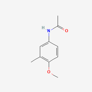 molecular formula C10H13NO2 B2508836 N-(4-甲氧基-3-甲基苯基)乙酰胺 CAS No. 31910-25-5