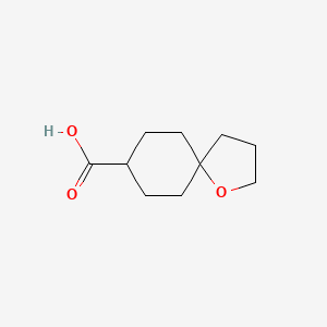 molecular formula C10H16O3 B2508939 1-Oxaspiro[4.5]decane-8-carboxylic acid CAS No. 2408957-75-3