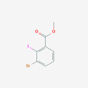 molecular formula C8H6BrIO2 B2508983 Methyl 3-bromo-2-iodobenzoate CAS No. 121772-84-7