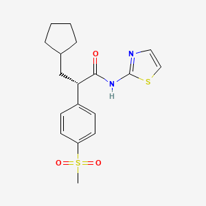 molecular formula C18H22N2O3S2 B2508984 RO 28-1674 