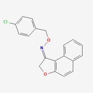 naphtho[2,1-b]furan-1(2H)-one O-(4-chlorobenzyl)oxime