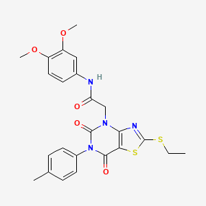 N-(3-pyrrolidin-1-ylbutyl)indolizine-2-carboxamide