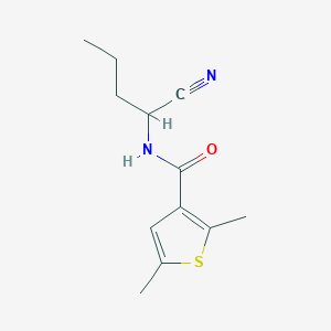 N-(1-cyanobutyl)-2,5-dimethylthiophene-3-carboxamide