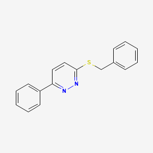 3-(Benzylthio)-6-phenylpyridazine