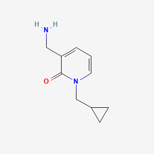 3-(aminomethyl)-1-(cyclopropylmethyl)-2(1H)-pyridinone