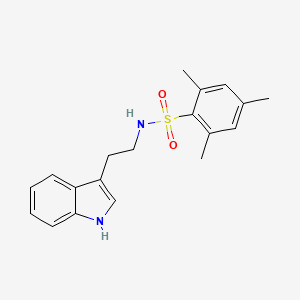 N-[2-(1H-indol-3-yl)ethyl]-2,4,6-trimethylbenzenesulfonamide