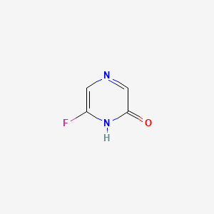 molecular formula C4H3FN2O B2509339 6-Fluoro-1h-pyrazin-2-one CAS No. 1206523-78-5