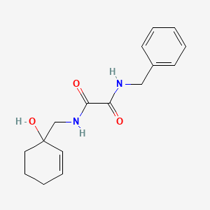 molecular formula C16H20N2O3 B2509401 N'-benzyl-N-[(1-hydroxycyclohex-2-en-1-yl)methyl]ethanediamide CAS No. 2097913-93-2