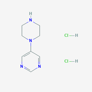 5-(Piperazin-1-yl)pyrimidine dihydrochloride