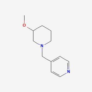 4-((3-Methoxypiperidin-1-yl)methyl)pyridine