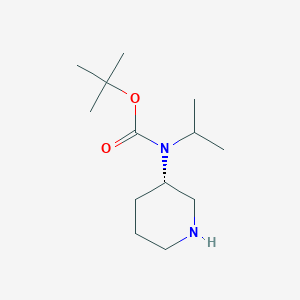 (S)-tert-Butyl isopropyl(piperidin-3-yl)carbamate