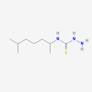 3-Amino-1-(6-methylheptan-2-yl)thiourea