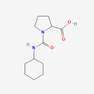 1-(cyclohexylcarbamoyl)pyrrolidine-2-carboxylic Acid