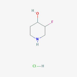 3-Fluoropiperidin-4-ol hydrochloride