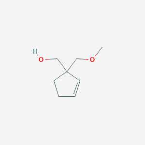 [1-(Methoxymethyl)cyclopent-2-en-1-yl]methanol