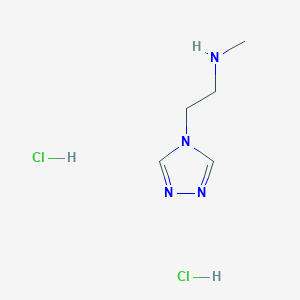 Methyl[2-(4H-1,2,4-triazol-4-yl)ethyl]amine dihydrochloride