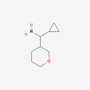 cyclopropyl(oxan-3-yl)methanamine, Mixture of diastereomers