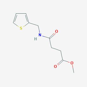 Methyl 4-oxo-4-((thiophen-2-ylmethyl)amino)butanoate