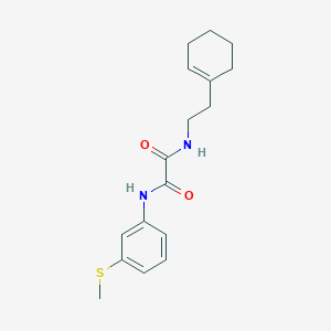 B2510079 N1-(2-(cyclohex-1-en-1-yl)ethyl)-N2-(3-(methylthio)phenyl)oxalamide CAS No. 941998-63-6