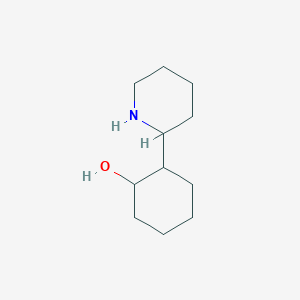 2-(Piperidin-2-yl)cyclohexan-1-ol