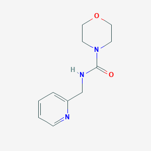N-(pyridin-2-ylmethyl)morpholine-4-carboxamide