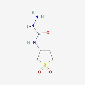 N-(1,1-dioxidotetrahydrothiophen-3-yl)hydrazinecarboxamide