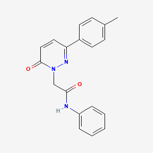 2-[3-(4-methylphenyl)-6-oxopyridazin-1(6H)-yl]-N-phenylacetamide