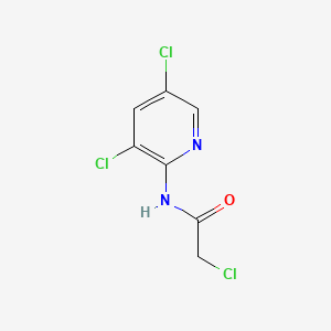 2-chloro-N-(3,5-dichloropyridin-2-yl)acetamide