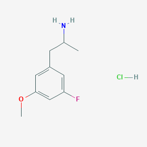 1-(3-Fluoro-5-methoxyphenyl)propan-2-amine hydrochloride