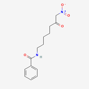 N-(7-nitro-6-oxoheptyl)benzamide
