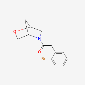 1-(2-Oxa-5-azabicyclo[2.2.1]heptan-5-yl)-2-(2-bromophenyl)ethanone