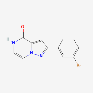 2-(3-bromophenyl)pyrazolo[1,5-a]pyrazin-4(5H)-one