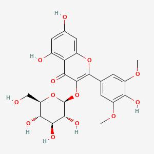 molecular formula C23H24O13 B2510432 Syringetin-3-O-hexoside CAS No. 40039-49-4