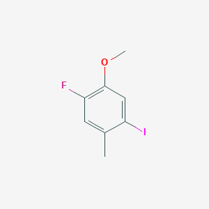 molecular formula C8H8FIO B2510459 2-Fluoro-5-iodo-4-methylanisole CAS No. 1823867-60-2
