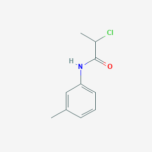 molecular formula C10H12ClNO B2510666 2-chloro-N-(3-methylphenyl)propanamide CAS No. 111057-88-6
