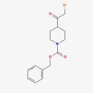 Benzyl 4-(2-bromoacetyl)piperidine-1-carboxylate