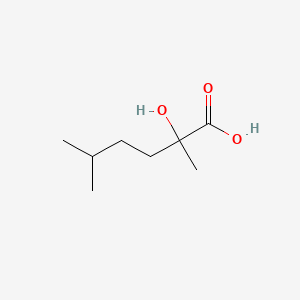 2-Hydroxy-2,5-dimethylhexanoic acid