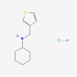 N-(3-Thienylmethyl)cyclohexanamine hydrochloride