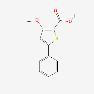 3-Methoxy-5-phenylthiophene-2-carboxylic acid