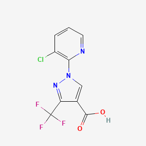 1-(3-Chloropyridin-2-yl)-3-(trifluoromethyl)-1h-pyrazole-4-carboxylic acid