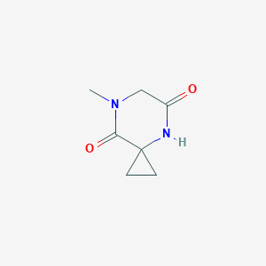 molecular formula C7H10N2O2 B2510902 7-Methyl-4,7-diazaspiro[2.5]octane-5,8-dione CAS No. 2097957-96-3