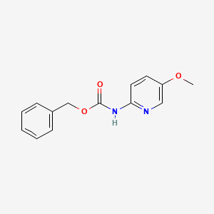 molecular formula C14H14N2O3 B2510907 Benzyl N-(5-methoxypyridin-2-yl)carbamate CAS No. 2055119-11-2