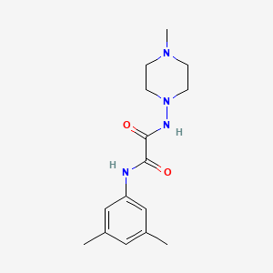 molecular formula C15H22N4O2 B2511017 N1-(3,5-dimethylphenyl)-N2-(4-methylpiperazin-1-yl)oxalamide CAS No. 920375-81-1