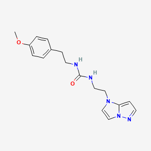 1-(2-(1H-imidazo[1,2-b]pyrazol-1-yl)ethyl)-3-(4-methoxyphenethyl)urea