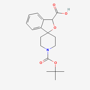1'-(tert-Butoxycarbonyl)-3H-spiro[isobenzofuran-1,4'-piperidine]-3-carboxylic acid
