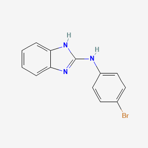 N-(4-bromophenyl)-1H-benzimidazol-2-amine