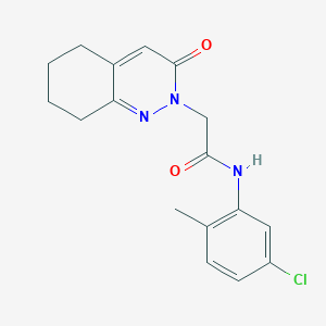 N-(5-chloro-2-methylphenyl)-2-(3-oxo-5,6,7,8-tetrahydrocinnolin-2(3H)-yl)acetamide